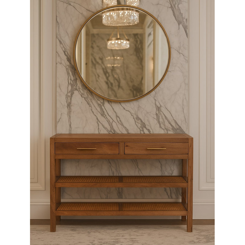 120cm Solid Wood Console Table