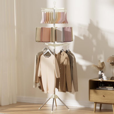 79.5 inch 3 Tier Laundry Drying Rack
