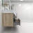 72" Wall Mounted Double Bathroom Vanity-71072224