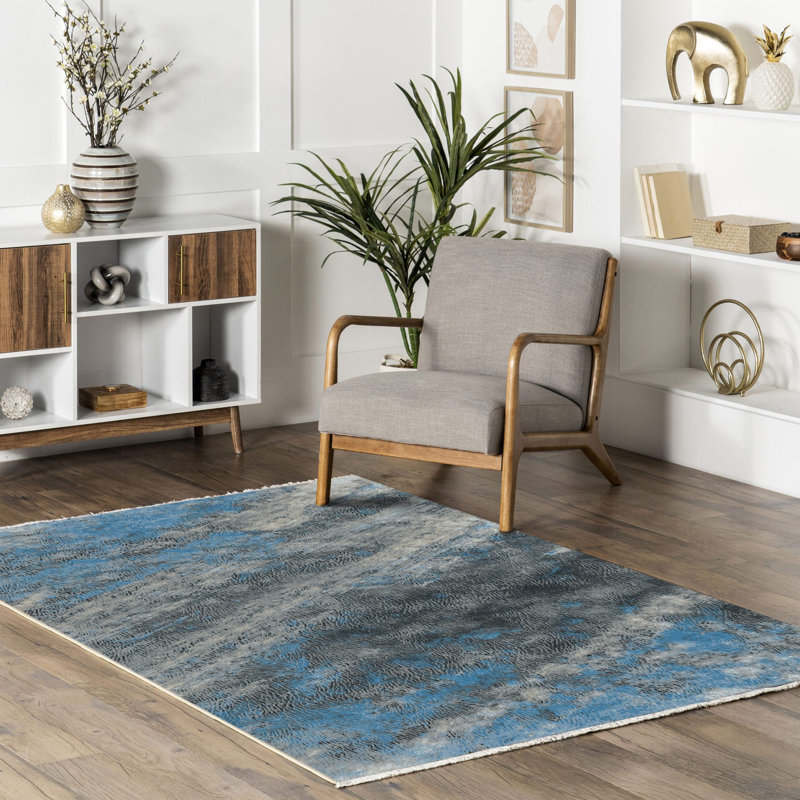 Tapis rectangulaire Deihl avec envers antidérapant, Rectangle 5 pi 3 po x 9 pi 11 po