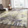 Mckee Abstract Grey/Silver Area Rug