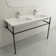 BOCCHI Ravenna 18.75'' Fireclay Rectangular Bathroom Sink with Overflow