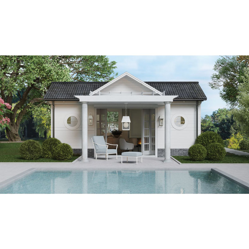 Godin Outdoor Hanging Lantern, Shelter White