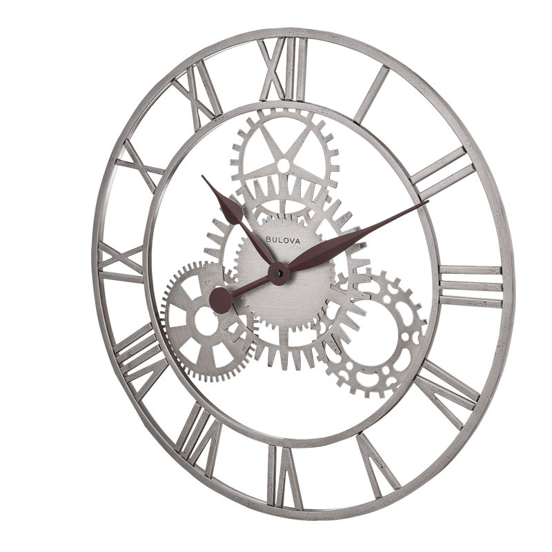 Horloge murale Sibley en fer forgé de 51 cm (20 pouces) - Numéro de pièce : 6CC88788C6914076BDD7E982CC0B2E6F