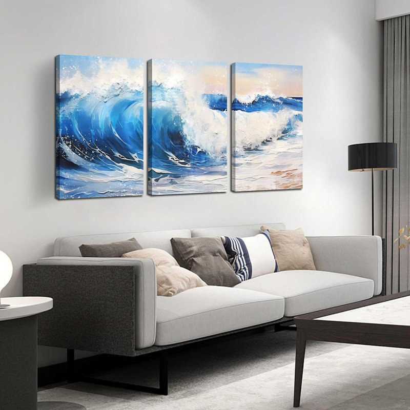 3 Piece Wrapped Canvas Set