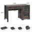 Bureau de direction avec rangement et grand tiroir pour dossiers-575175864