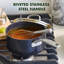 GreenPan SearSmart Healthy Ceramic Nonstick 2qt Saucepan with Lid