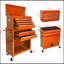 Coffre à outils à grande capacité avec roulettes et tiroirs, armoire de rangement pour outils à 8 tiroirs-130369969