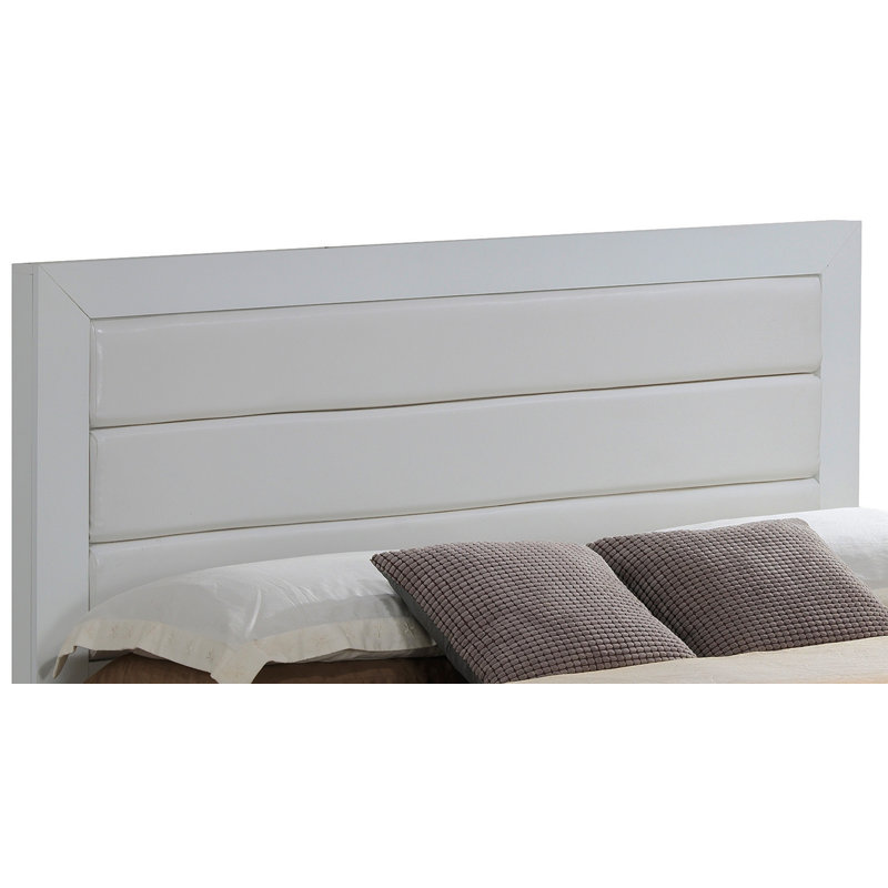 Elegant Full Bed In Versatile White