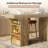 63-inch Counter Height Bar Table