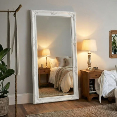 Solid Wood Rectangle Wall Mirror