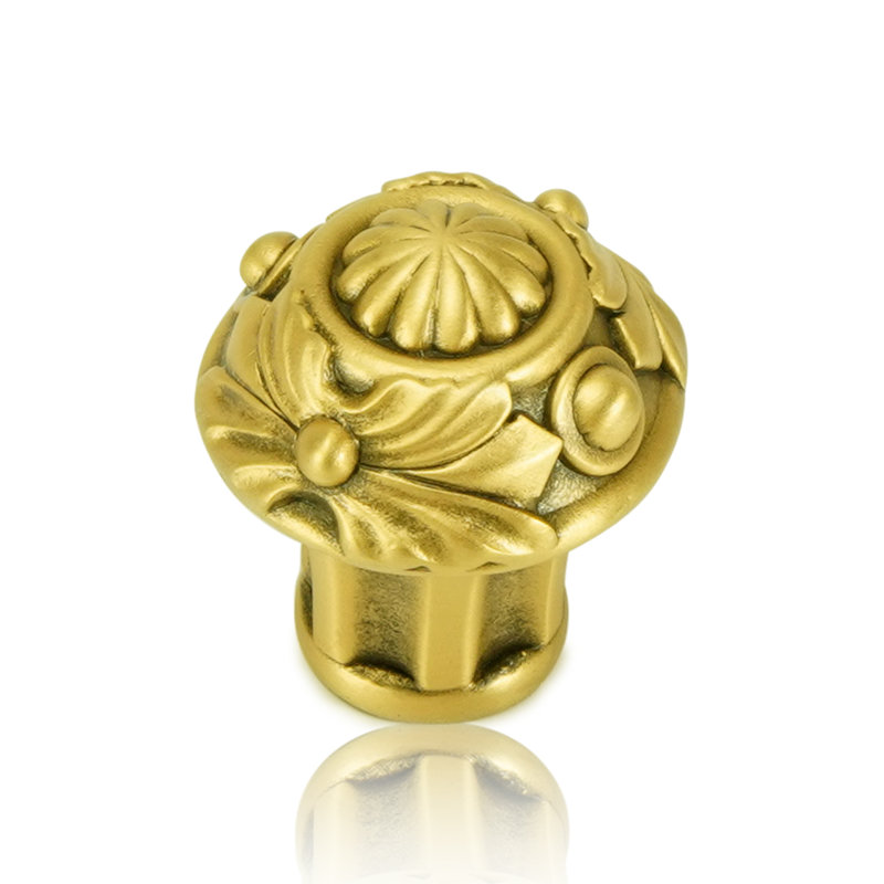 NANTUCKET MINI KNOB MUSEUM GOLD FINISH