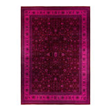 Shahab One-of-a-Kind 12' 0" X 16' 10" New Age Rectangular Wool Area Rug Pink