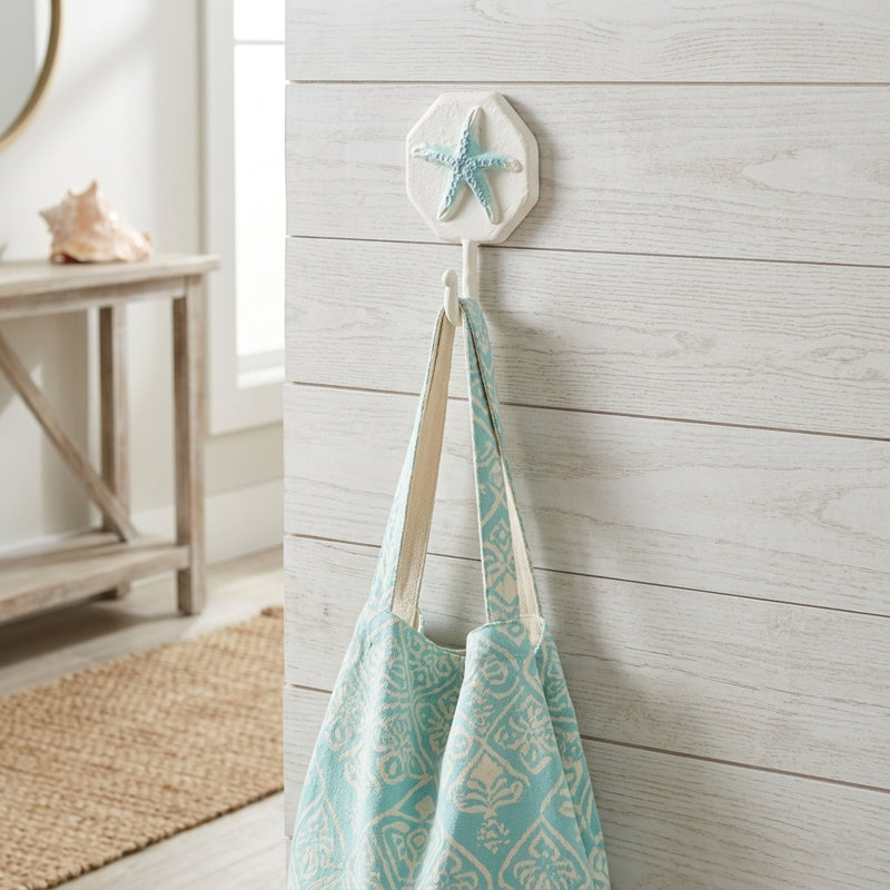 Solva Coastal Colored Cast Iron Wall Hook