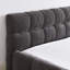 Lit plateforme grand en chenille avec tête de lit et structure solide-1351512791