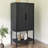Sophisticated Oak Veneer Cabinet With Multiple Storage Functions-258558527