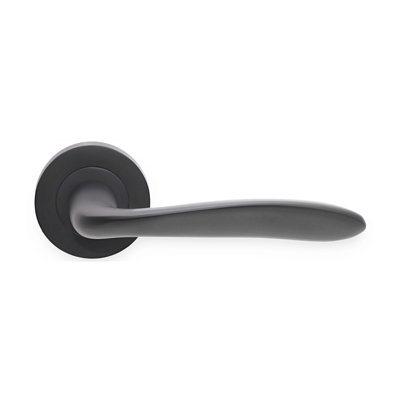 Mars Lever Door Handle Matt Black