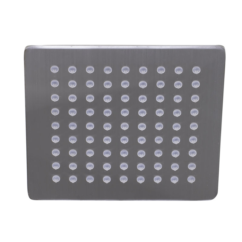 Rain 1.8 GPM GPM, Solid Brushed Stainless Steel