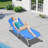 3-In-1 Heavy Duty Tanning Chair With Face And Arm Holes, Adjustable 5-Position Folding Chaise Lounge For Outdoor Sunbathing And Relaxation-1698789878