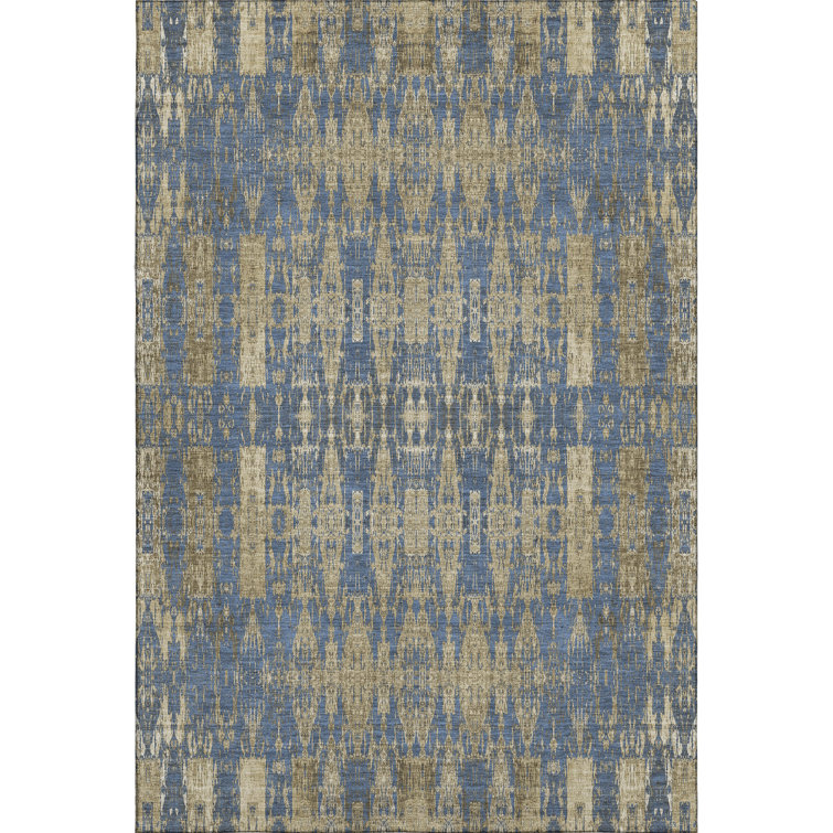 Premium Machine Washable Cerrito AMF580 Blue