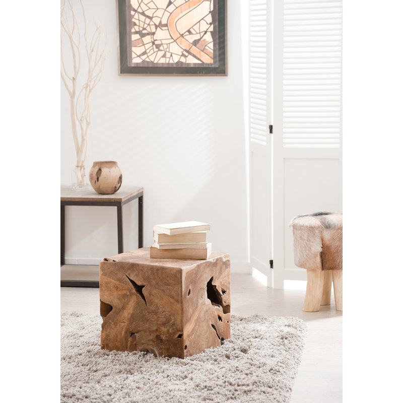 Solid Wood Accent Stool