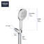 Smartactive Thermostatic Shower Faucet with DreamSpray Technology-53310143
