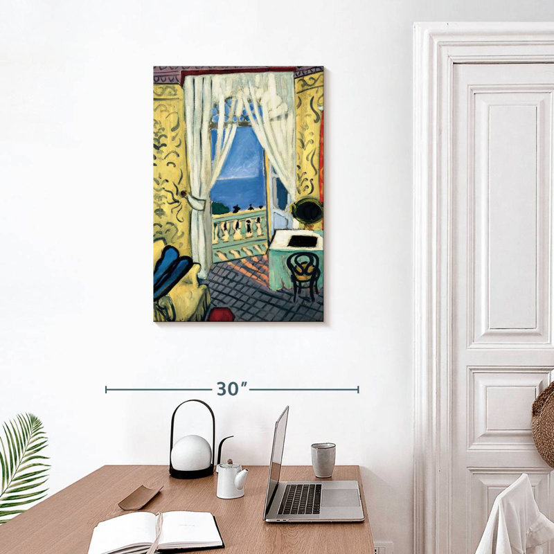 Lilie Interior With A Violin Case, 30" H x 20" W