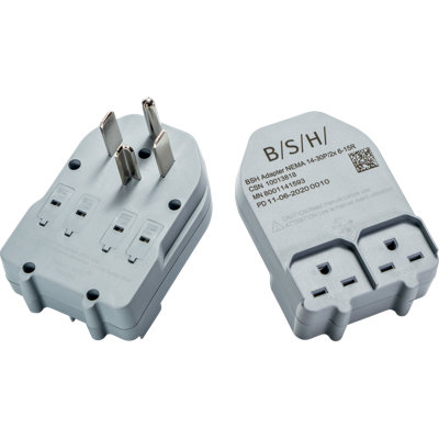 Accessory Power Adapter For Dryer, 4 Prong Outlet