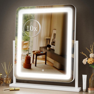 152 Led Vanity Mirror Hollywood Style 10x Magnification