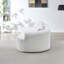 Canapé moderne moderne en chenille 4 places avec coussins inclus-245987667