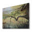 Le lac du silence - reproduction de Lake House sur bois de pin naturel-58677030