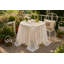 Nappe brodée Thurleigh avec accents de perles