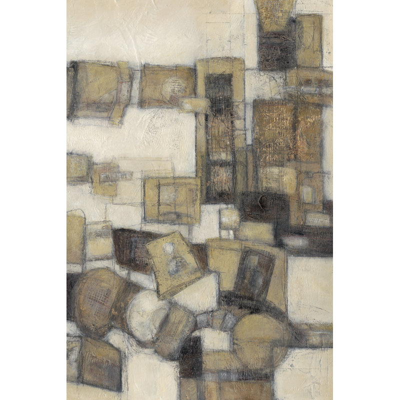 Lost Canyon II by Beverly Crawford - Painting on Canvas, 76 cm H x 51 cm W, Wrapped Canvas