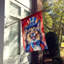 Drapeau patriotique de la maison américaine-112698677