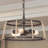 3 - Light Dimmable Drum Chandelier