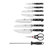 ZWILLING Pro 10-Piece Knife Block Set-31773717