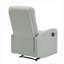  Fauteuil de salon intérieur inclinable manuel simple en similicuir gris ardoise-2023574307
