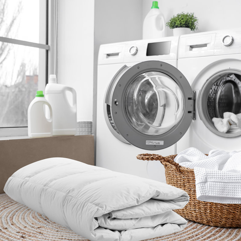 Édredon toutes saisons en duvet synthétique, Simple