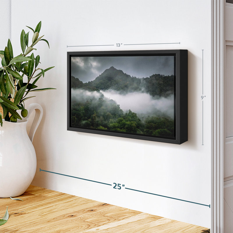 «Blue Ridge Cloudy Sky», art mural, H 9 po x l 13 po