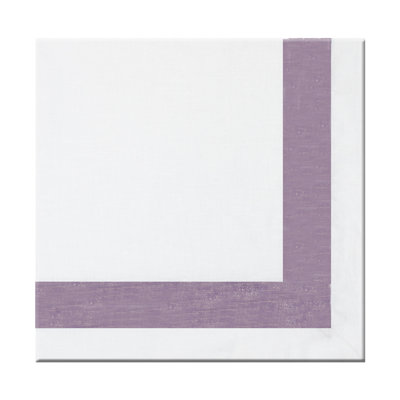 Shimmer New Border Linen Napkin