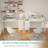 Computer Desk With Fabric Drawers, 47" Reversible Study And Work Desk, White