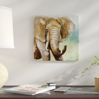 " Painterly Elephant " by Tava Studios