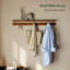 31.5"W 9-hook Solid Walnut Wall Hooks-1789000640-1789000653