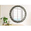 Huldar Glass Flat Wall Mirror