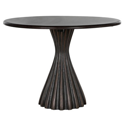 Osiris Round Mahogany Wood Dining Table
