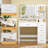 Makeup Vanity Desk With Mirror & Led Lights, 5 Drawers