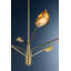 Levin Chandelier in Aged Brass-502170157-502170155