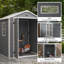 Aluminium Alloy Saltbox Storage Shed