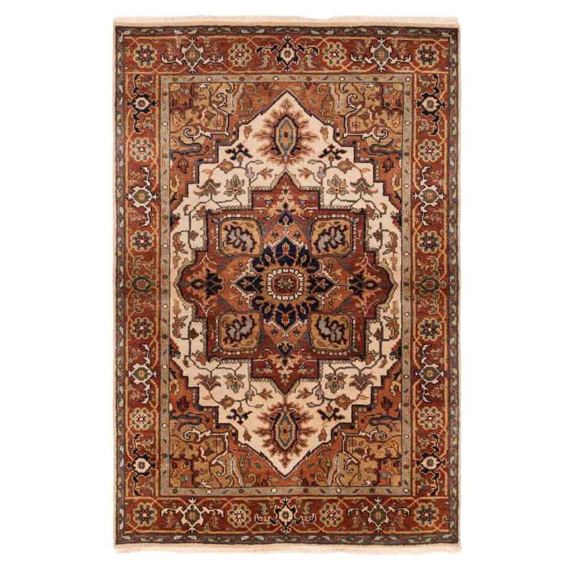 Tapis ivoire Jules Sultane 4 pi 0 po x 5 pi 11 po