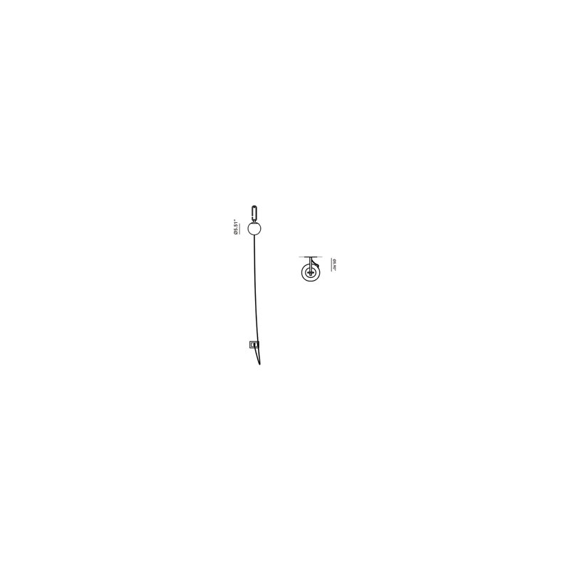 NH 5W LED-T Switch-Controlled Wall Sconce
